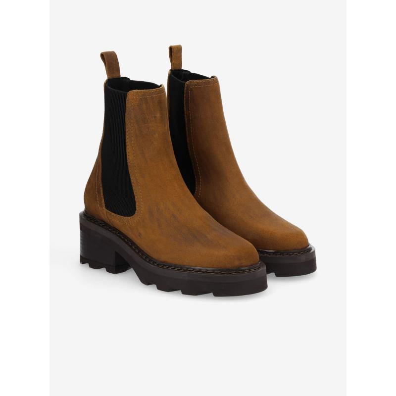 MIKE CHELSEA - OIL SUEDE - CHESTNUT